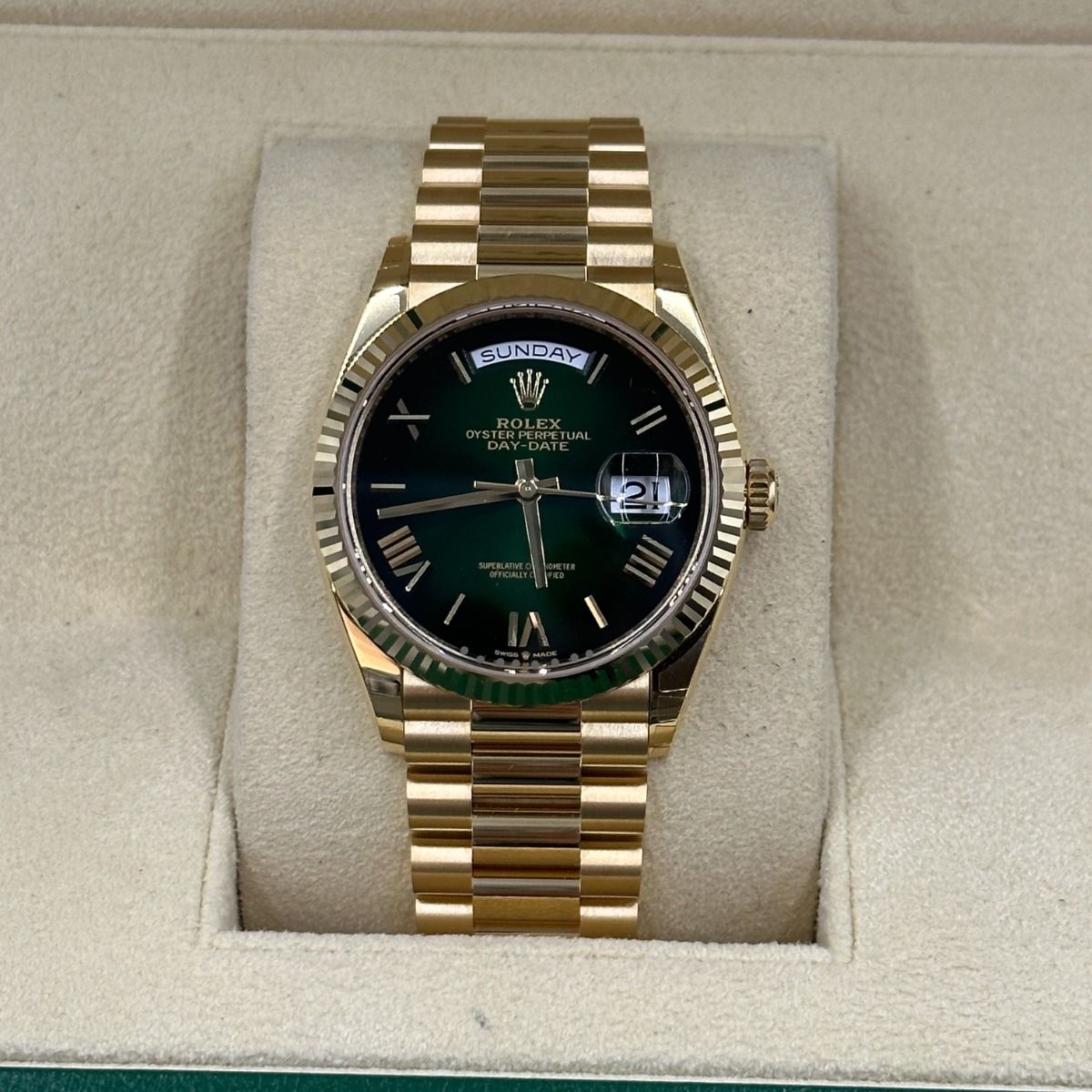 RLX  Day-Date M128238-0118 36mm