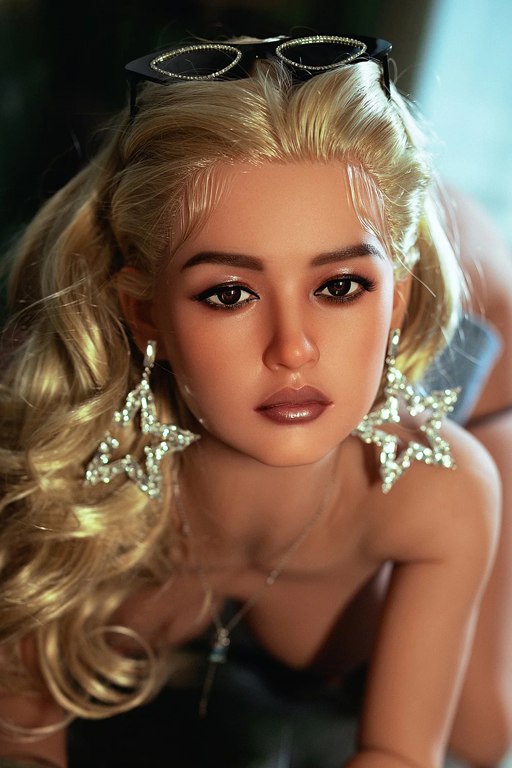 US Stock - Sophia S23 Silicone Head + TPE Body Blonde Beautiful Full Size Most Realistic Sex Doll