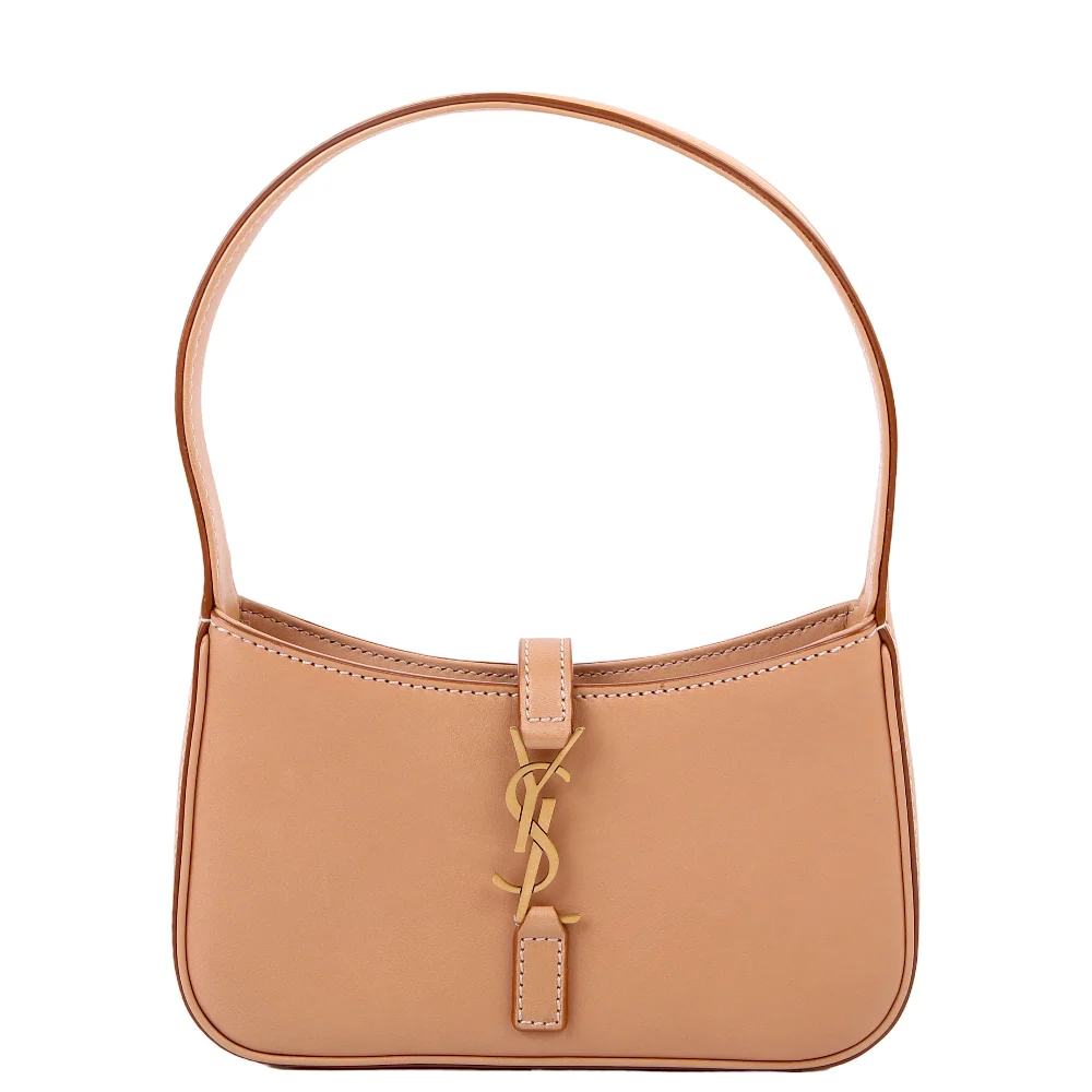 SAINT LAURENT 710318 Le 5 A 7 Mini Hobo Tan