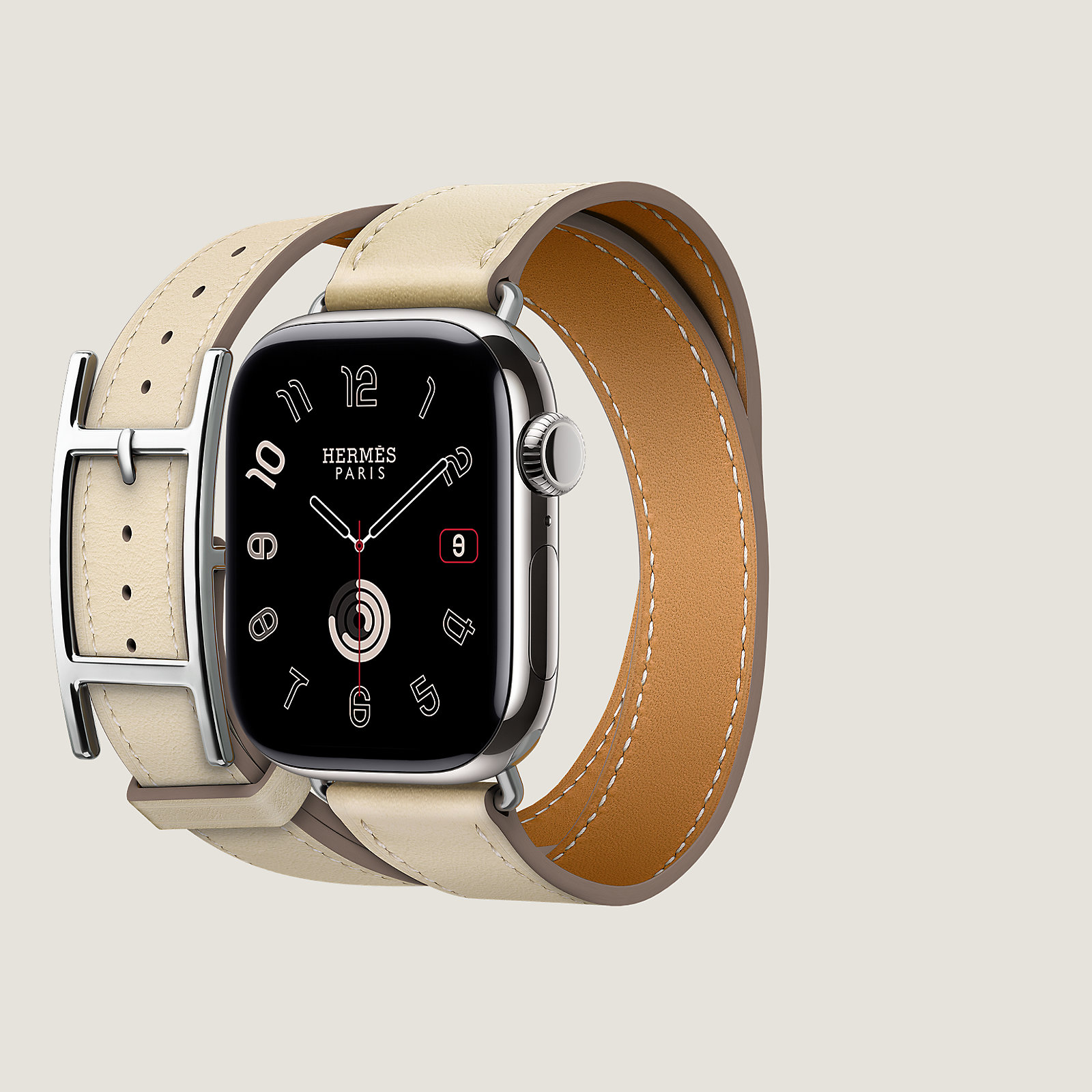 Band Apple Watch Hermès Double Tour 42 mm Hapi