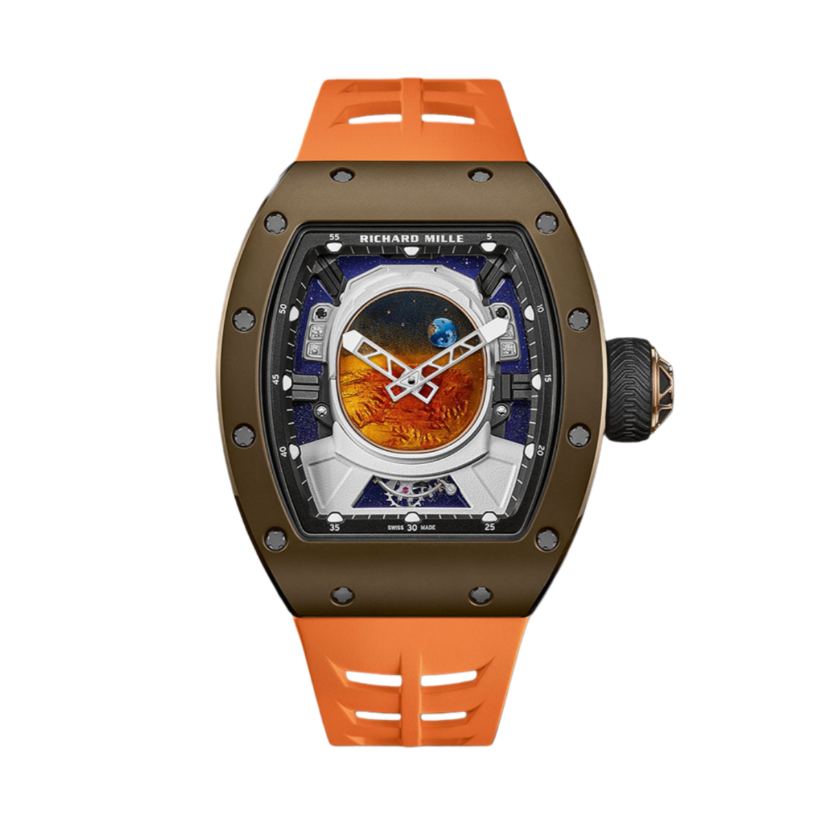 【7A Quality】Replica Richard Mille RM52-05 Mars Mission Swiss Tourbillon Watch
