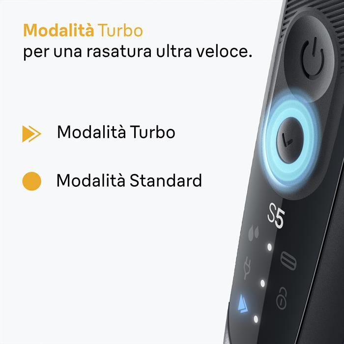 BRAUN - Rasoio SHAVER 52-B1000S-BLU