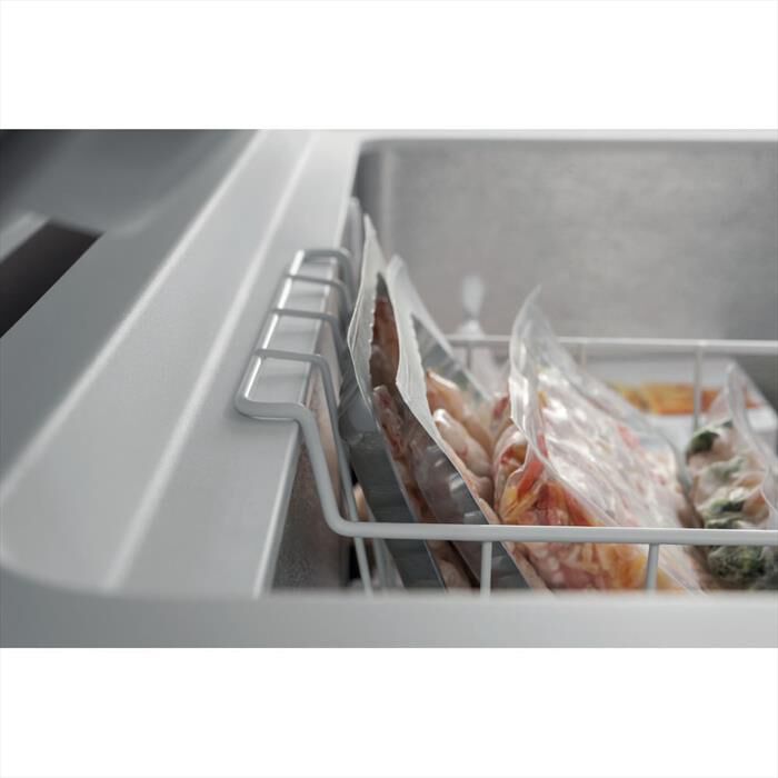 WHIRLPOOL - Congelatore orizzontale WHE39392 T Classe E 395 lt-Bianco