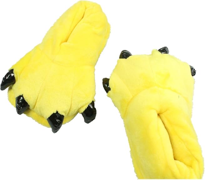 Unisex Soft Paw Claw Home Slippers Animal Costume Shoes