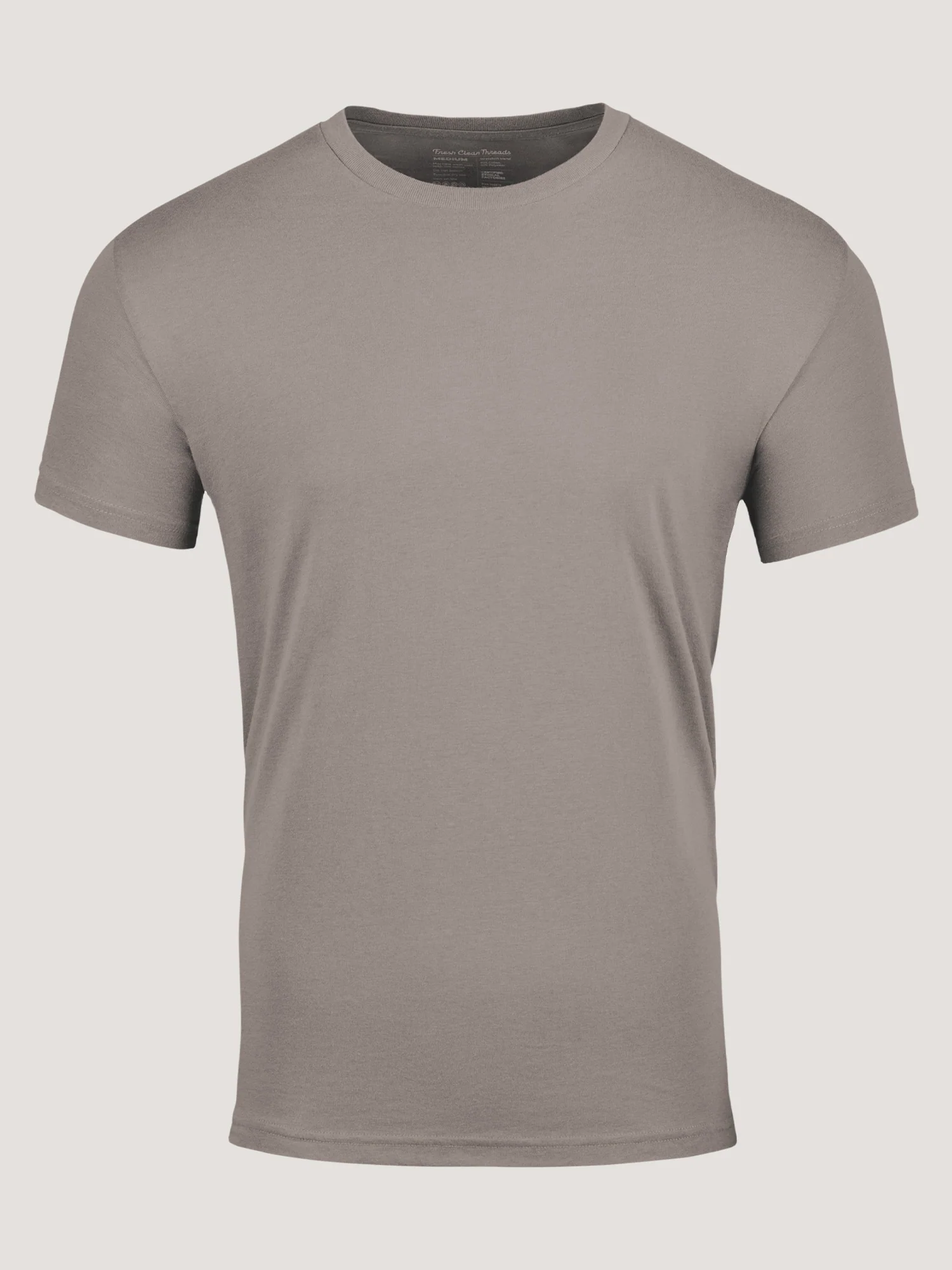 Taupe Crew Neck