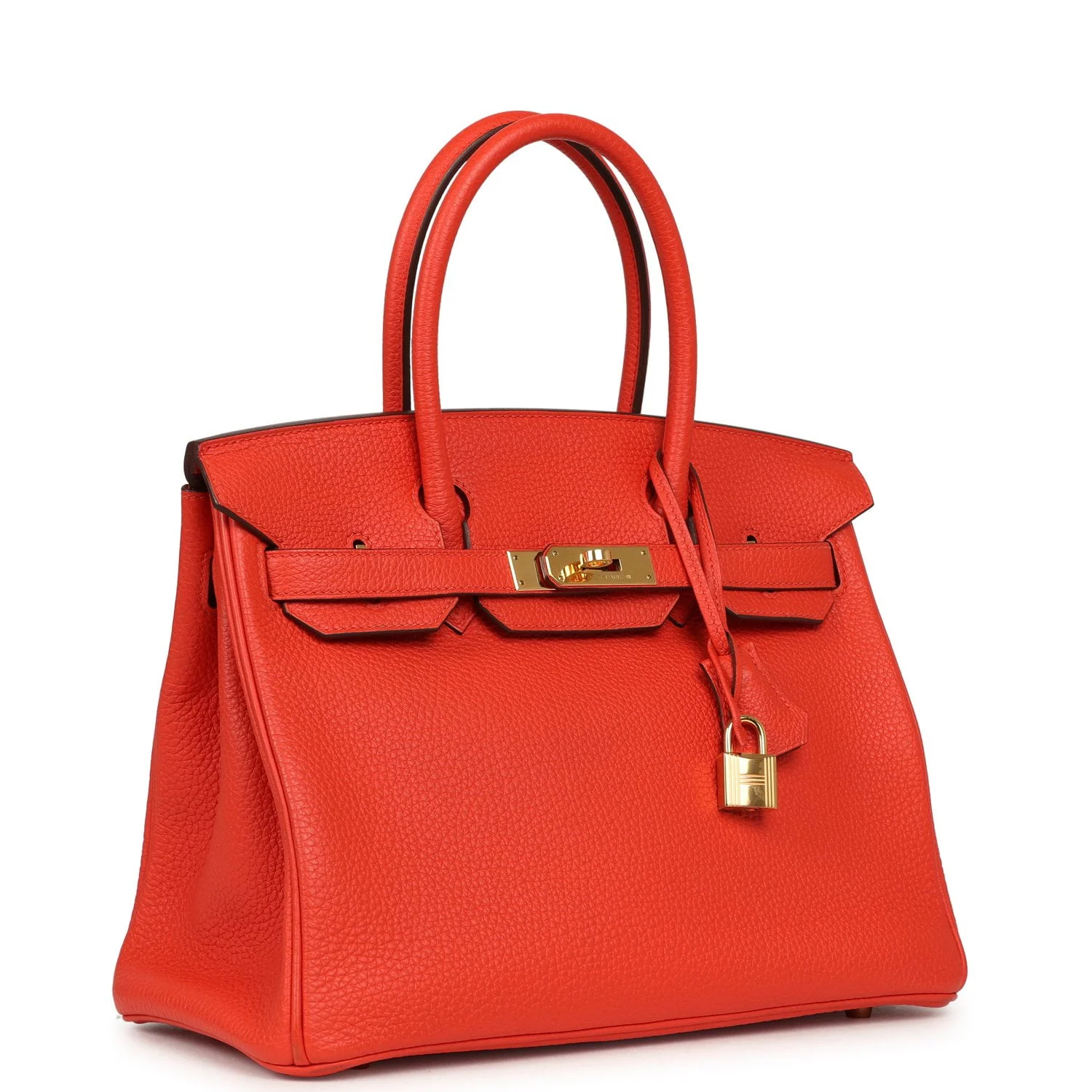 HERMÈS Birkin 30 Capucine Togo Gold Hardware