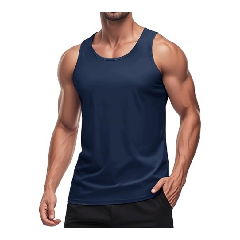 Men's UPF 50+ Quick Dry Muscle Tank Top Sleeveless Shirts