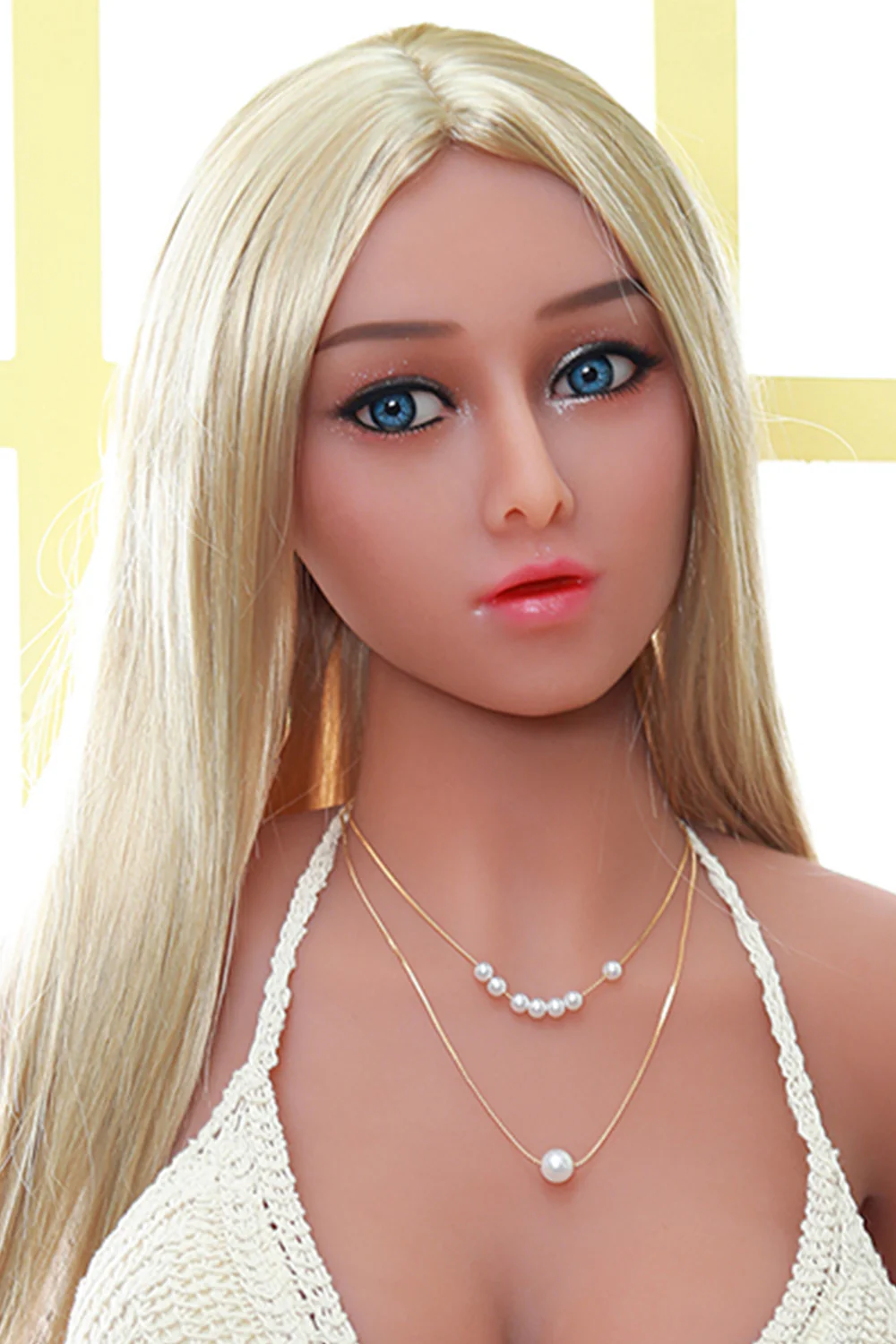 #236 TPE Blonde Sex Doll Head Only