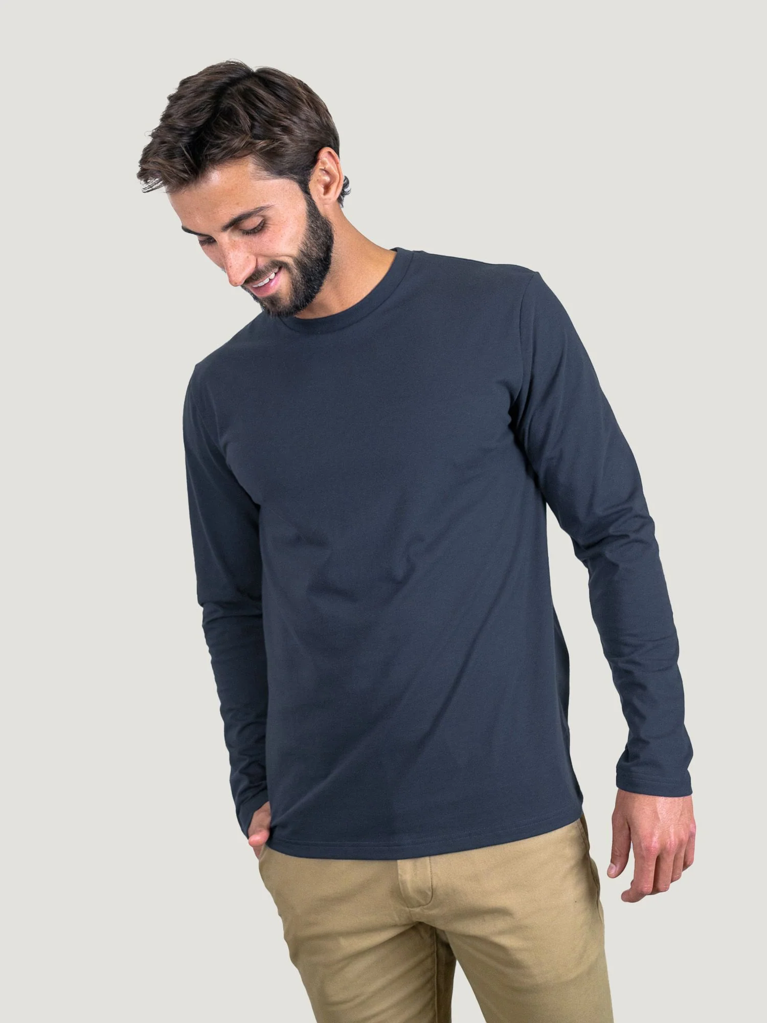 Odyssey Blue Long Sleeve Crew Neck FINAL SALE