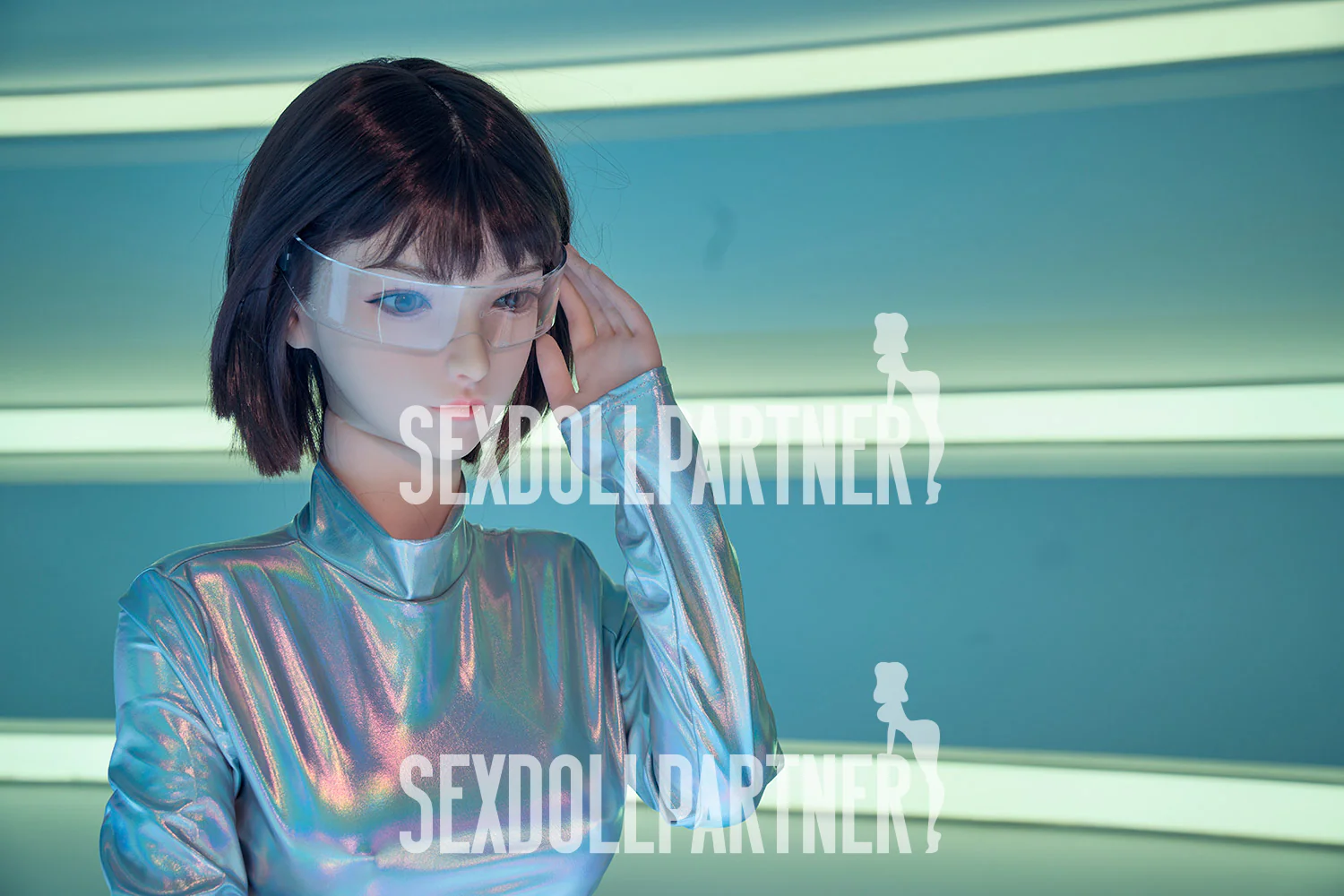 US Stock - RIDMII MoMo 5ft34/ 163cm Unique Design Silicone Head TPE Body Best Full Size Sex Doll