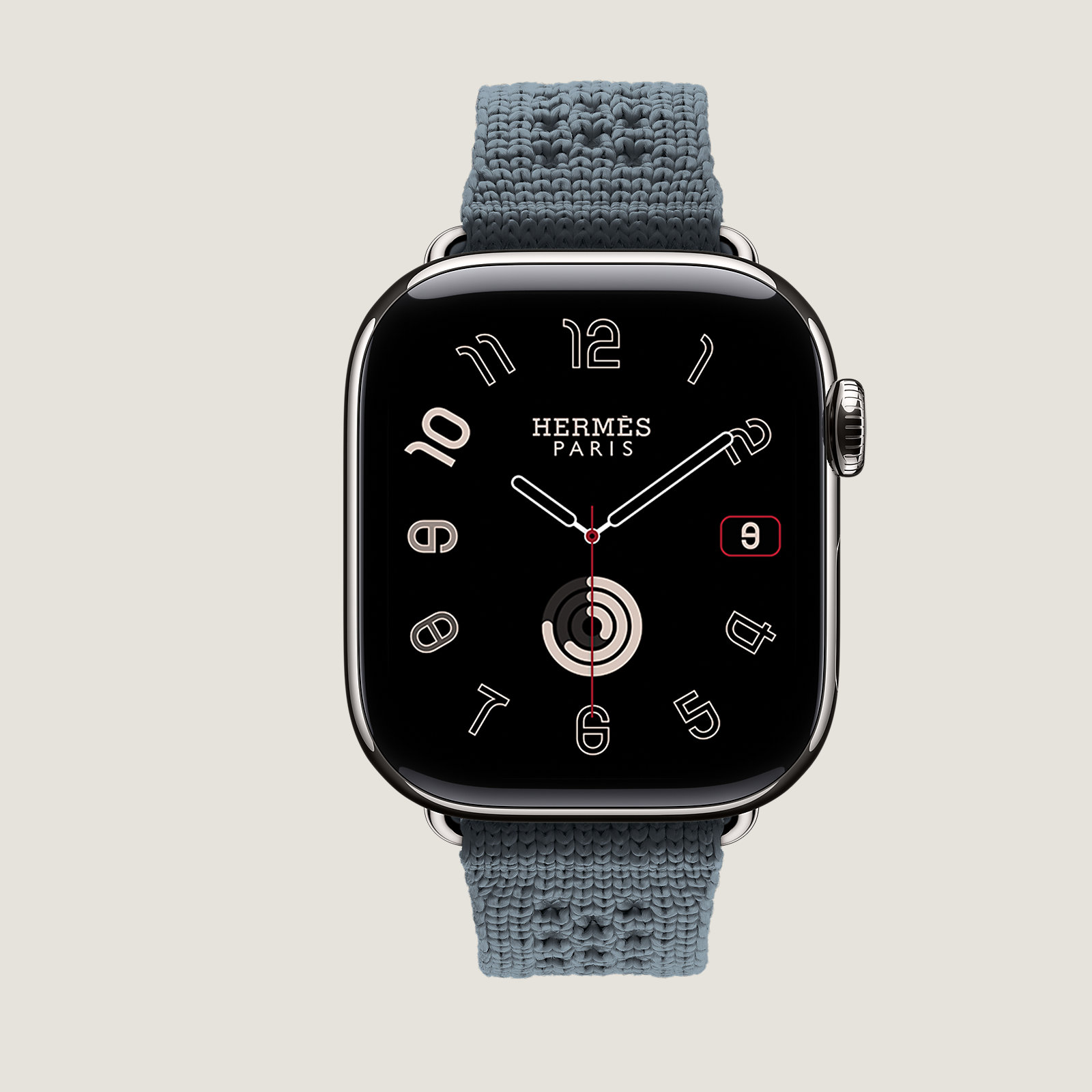 Series 11 case & Band Apple Watch Hermès Single Tour 42 mm Neo Tricot