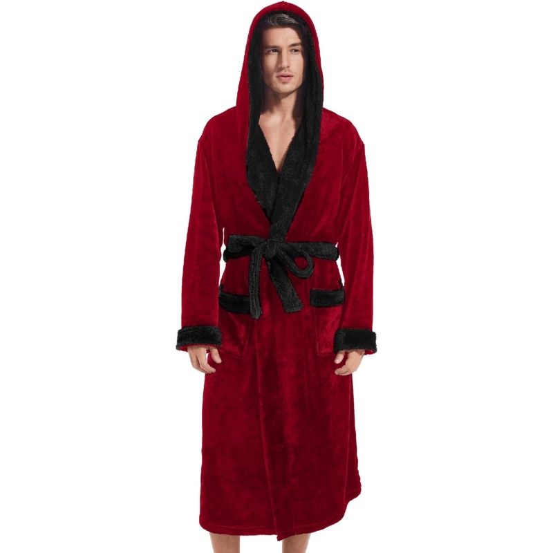 Mens Hooded Robe