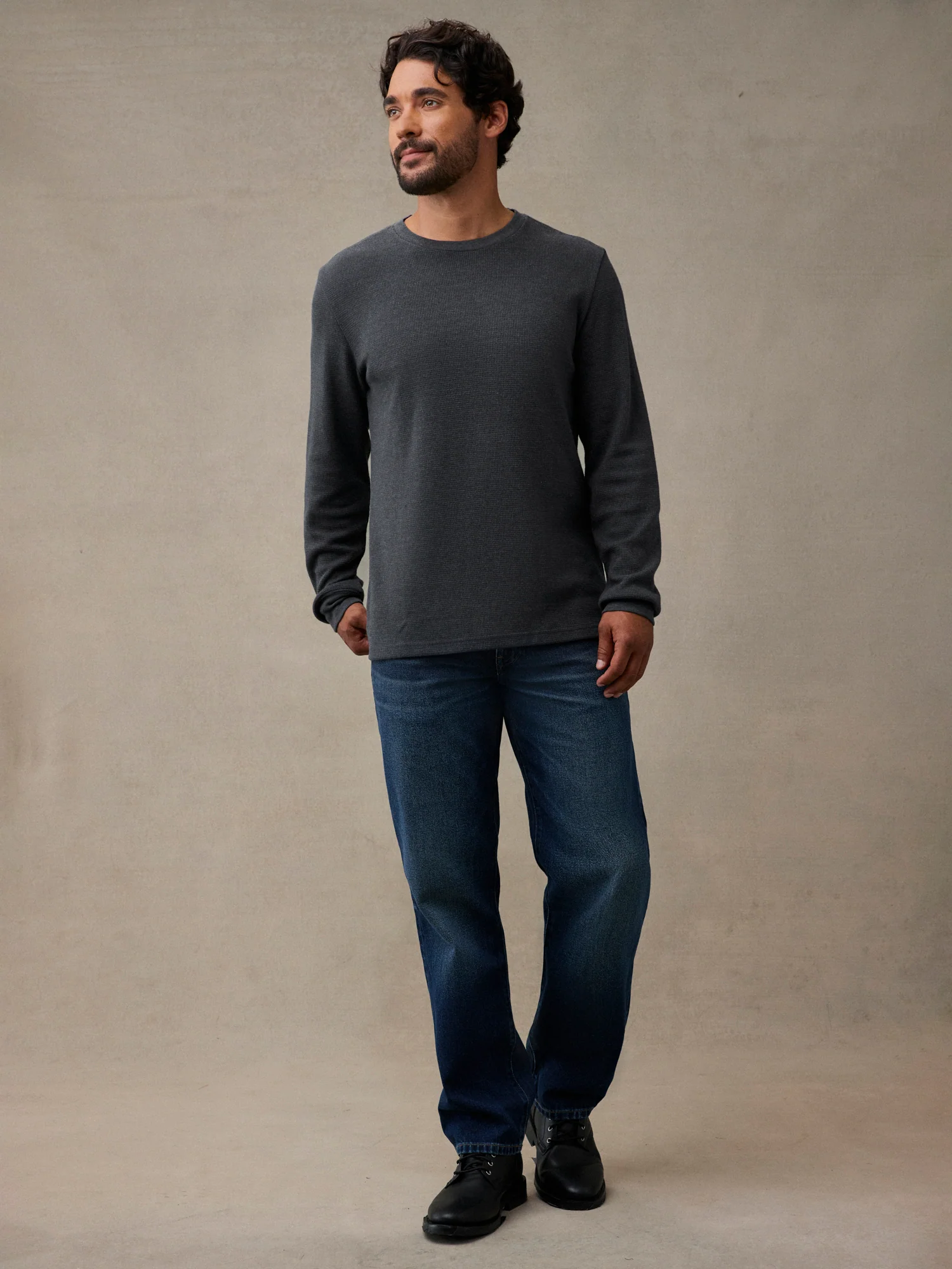 Charcoal Waffle Thermal