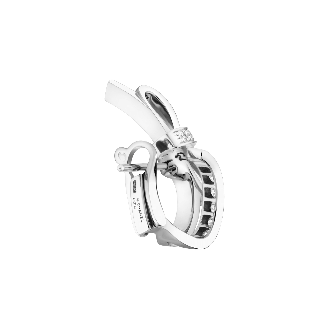 Ruban crawling earrings