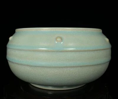 Old Chinese Ru Yao Ru Kiln Brush Washer Q976