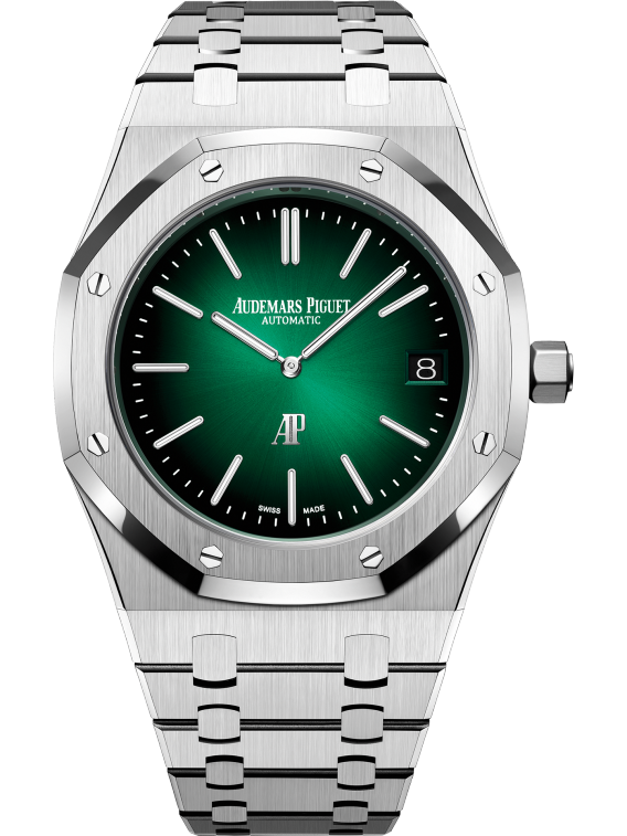 AUDEMARS PIGUET ROYAL OAK “JUMBO” Smoked Green Dial 39mm