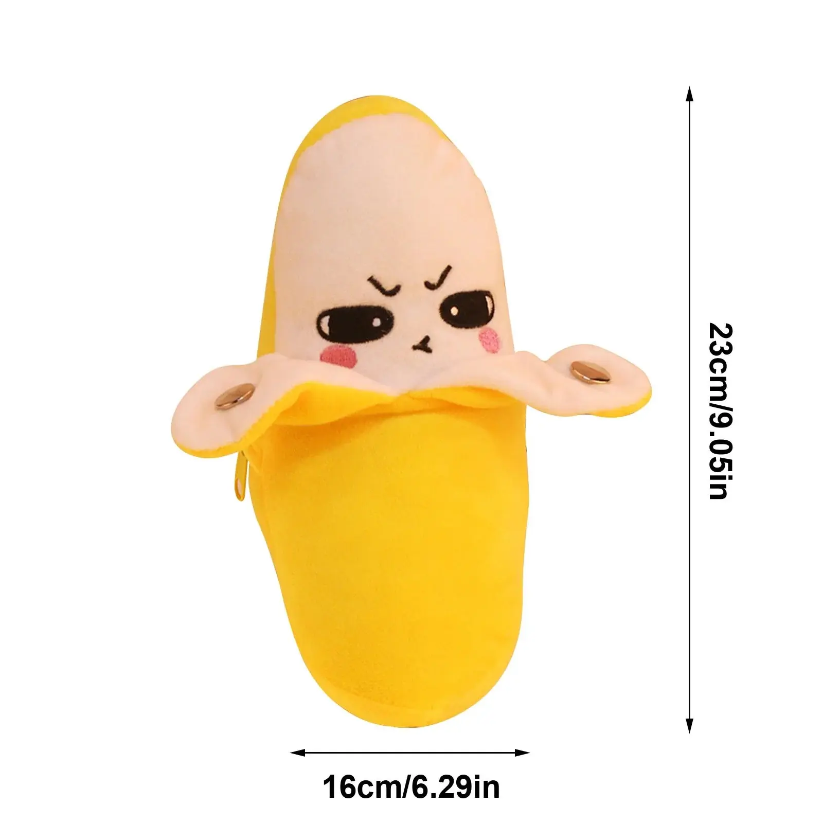 Banana Shape Inductive Musical Play Plush Toy, Parent-Child Interactive Instrument, Montessori Early Education, Suitable for Boys and Girls
