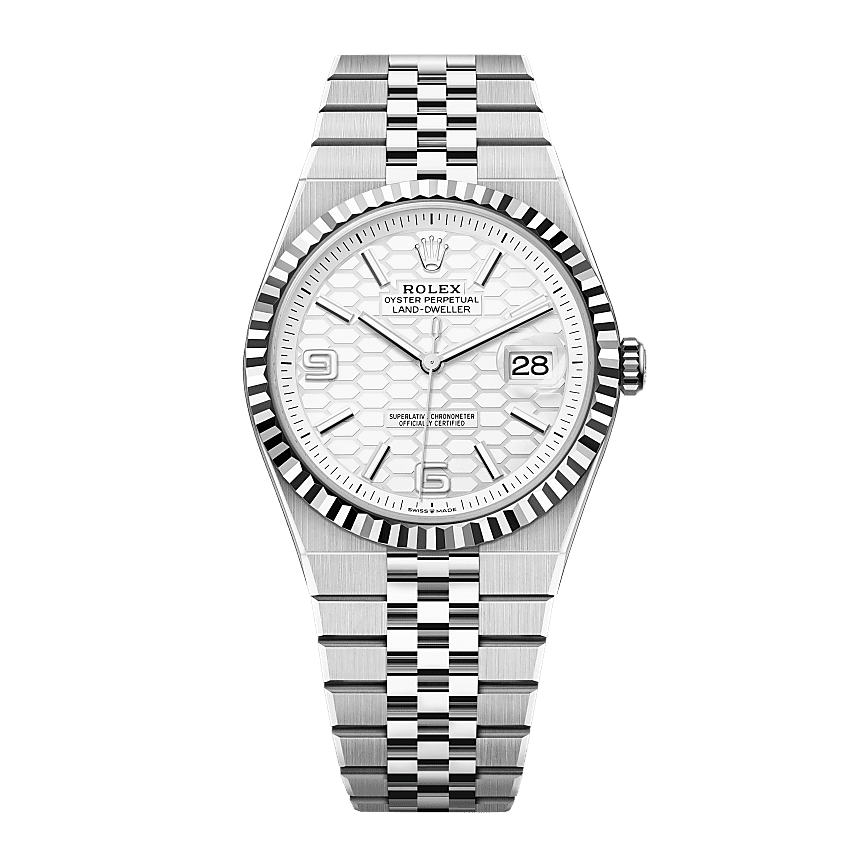 Land-Dweller 40 Oystersteel and white gold - United Luxury