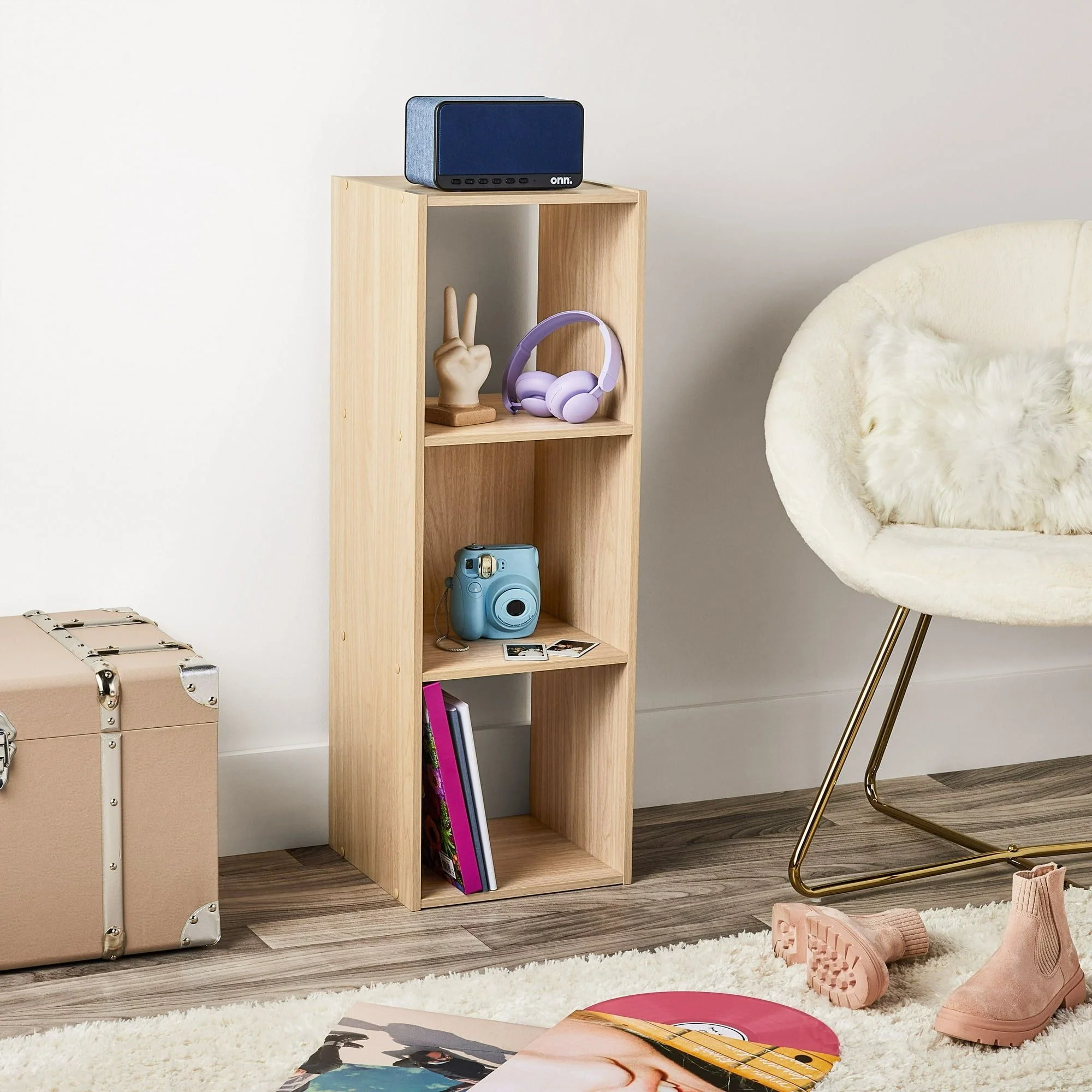 3 Cube Storage Organizer multiple colors