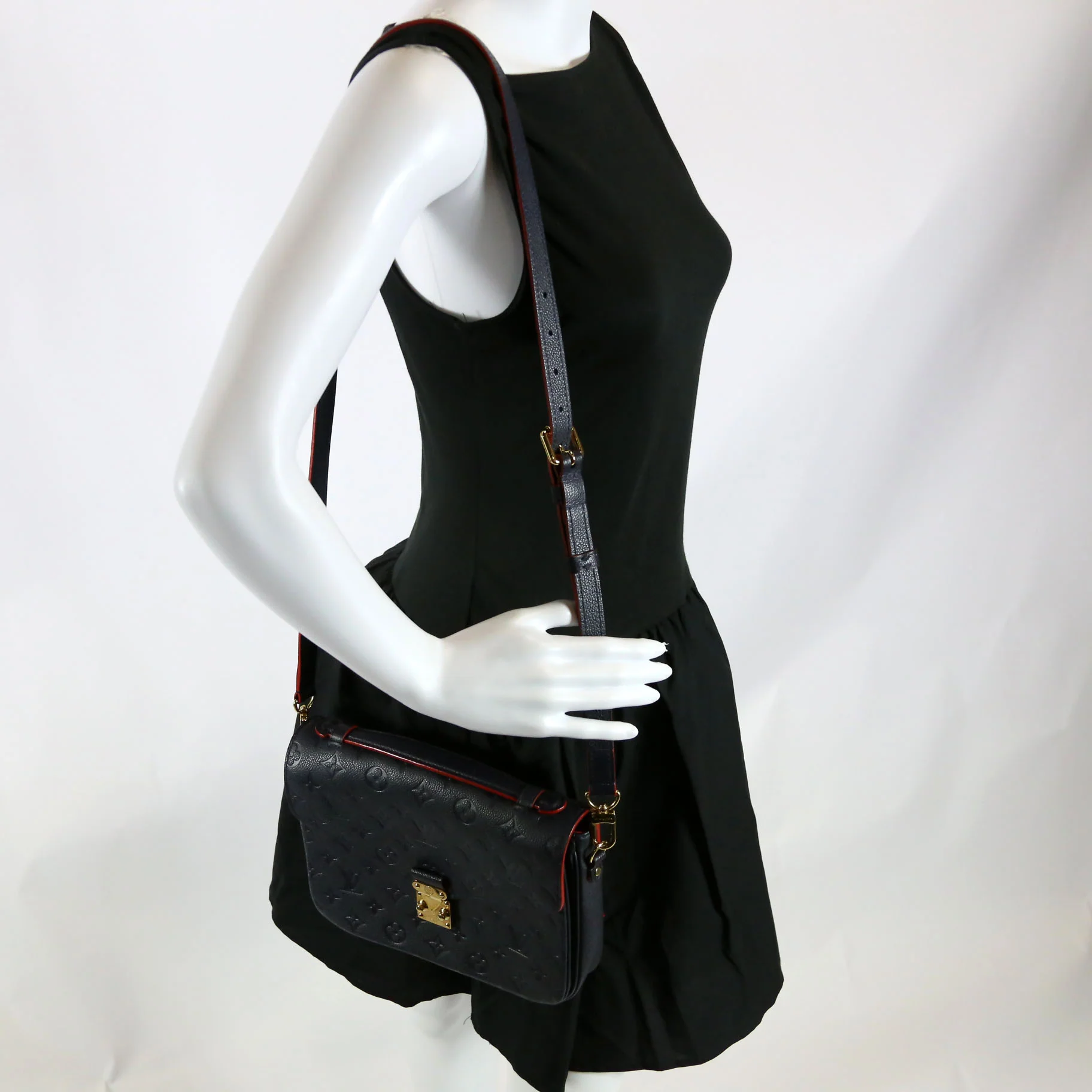 Pochette Metis Empreinte Navy