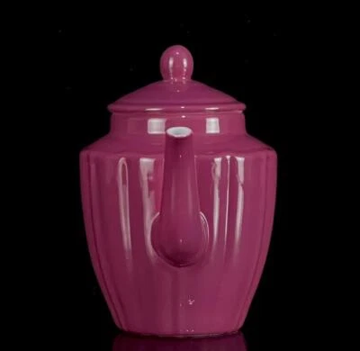 Yongzheng Signed Old Chinese Carmine Glaze Teapot N1079