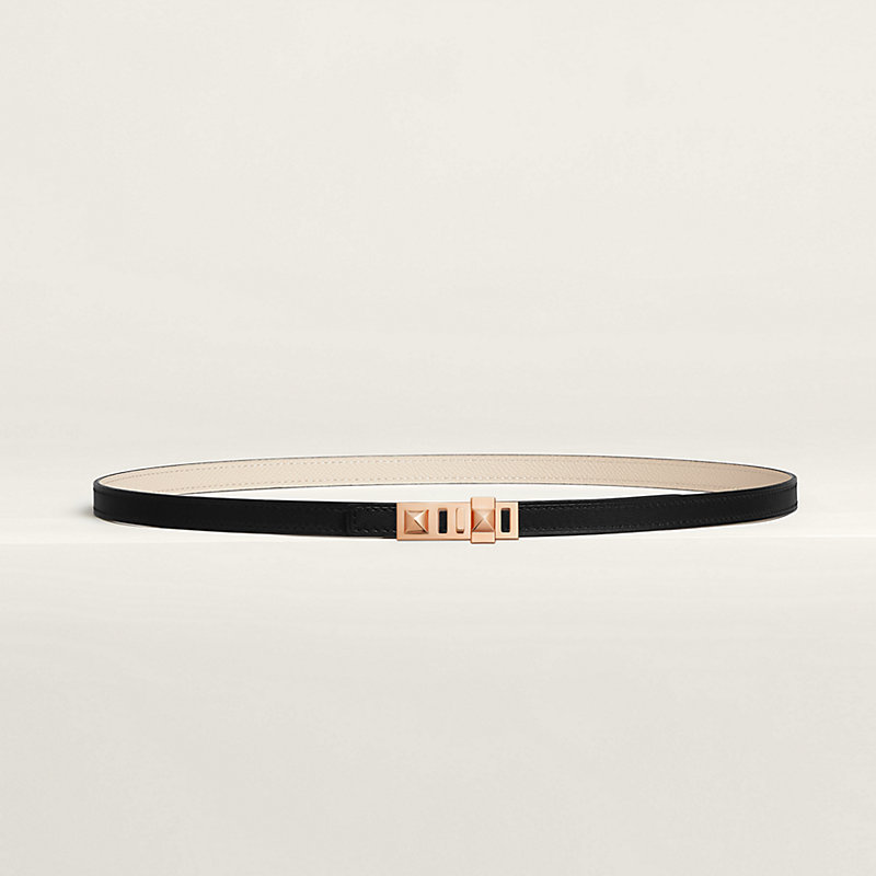 Collier de Chien belt buckle & Reversible leather strap 13 mm