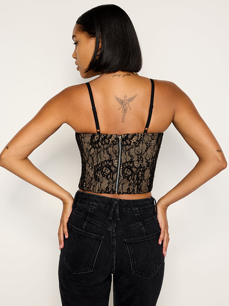 Good American Lace Bustier