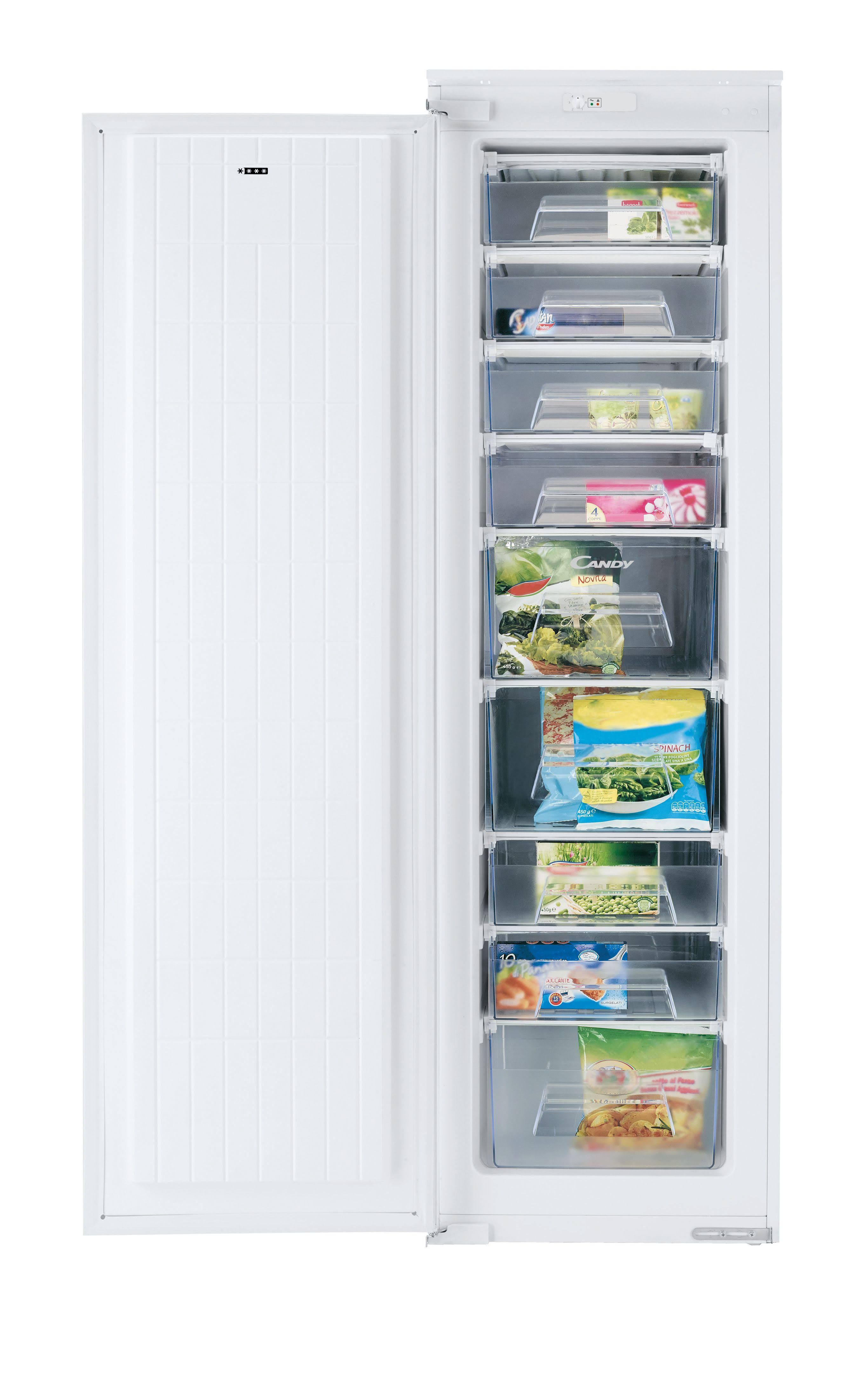 Congelatore Verticale da incasso Candy CFFO 3550 E/N 200 Litri