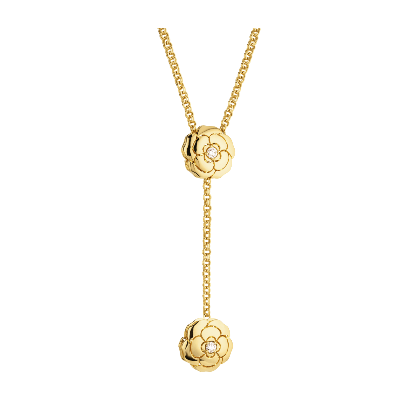 Les Infinis de Camélia transformable long necklace