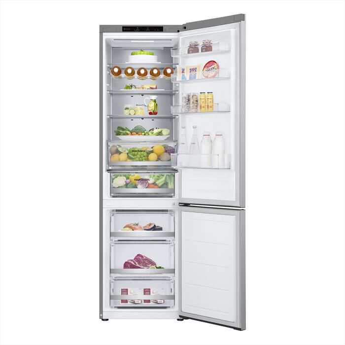 LG - Frigorifero combinato GBV5240DPY Classe D 387L-Argento
