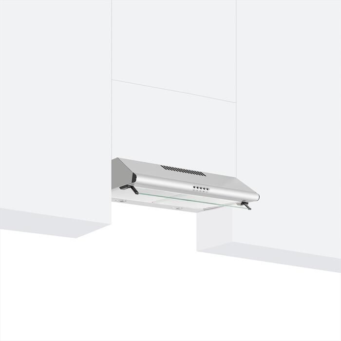 GLEM GAS - Cappa integrata a parete GHC640IX-INOX