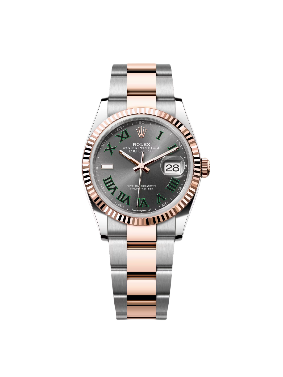 RLX  Datejust 36mm 126231 Slate Dial Oyster Bracelet Watch