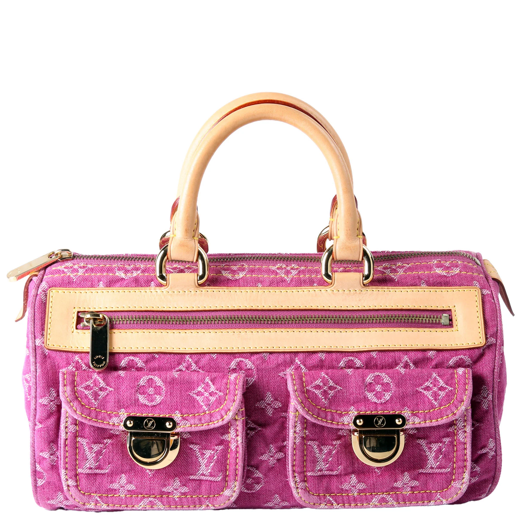 LOUIS VUITTON Neo Speedy Denim/Sky Magenta