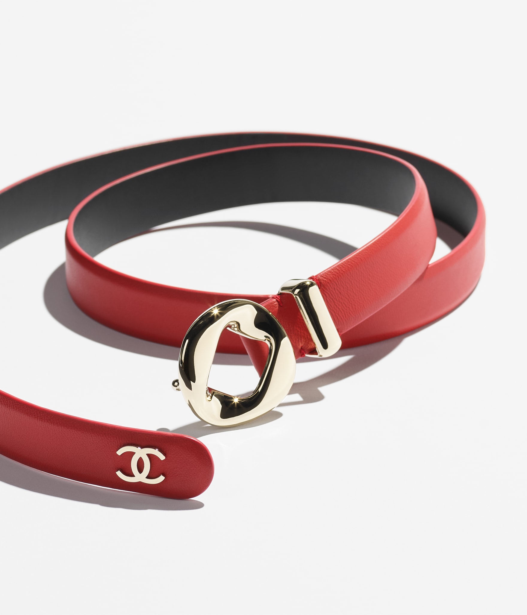 Leather belt
