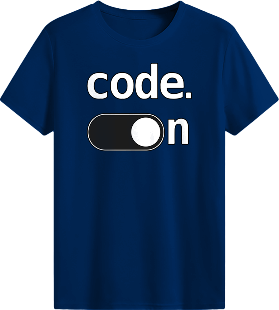 CODE ON T-shirt