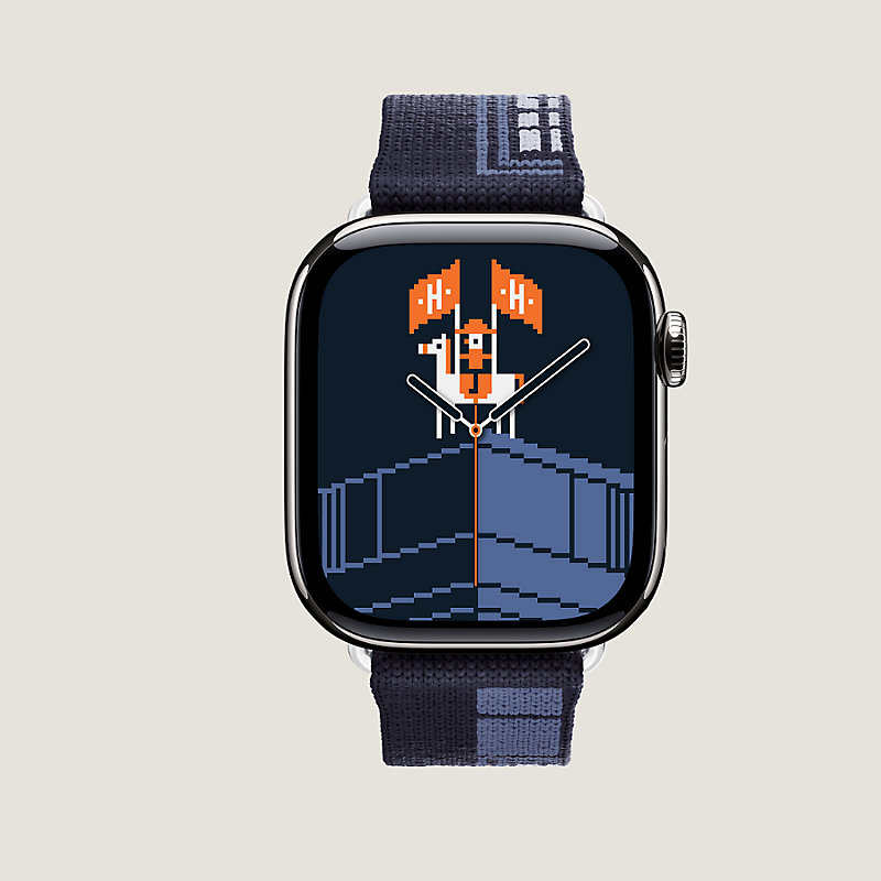 Band Apple Watch Hermès Single Tour 42 mm Faubourg Party
