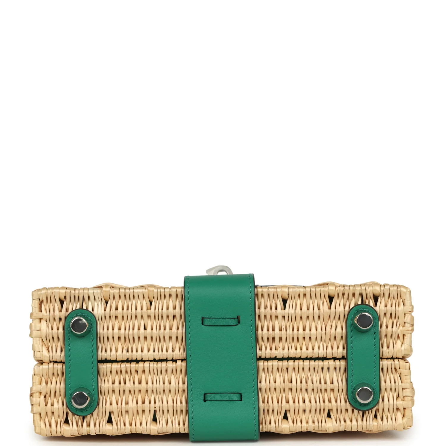 Hermes Mini Picnic Kelly 20 Vert Vertigo Swift Palladium Hardware