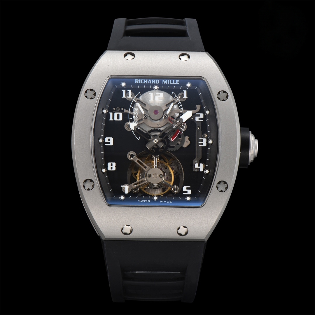 【7A Quality】Replica Richard Mille RM001 Super Clone Tourbillon – Best Titanium Skeleton Watch