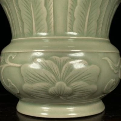 Old Chinese Yue Yao Yue Kiln Flower Pot Q1020