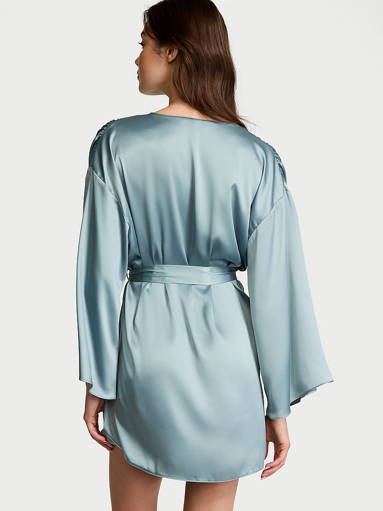 Victoria's Secret Satin Short Robe