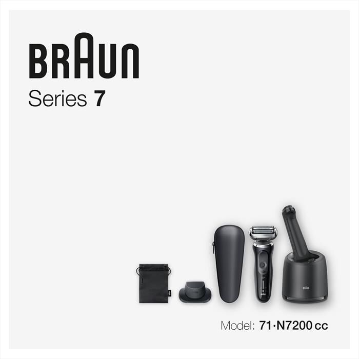 BRAUN - SERIES 7 71-N7200CC-NERO