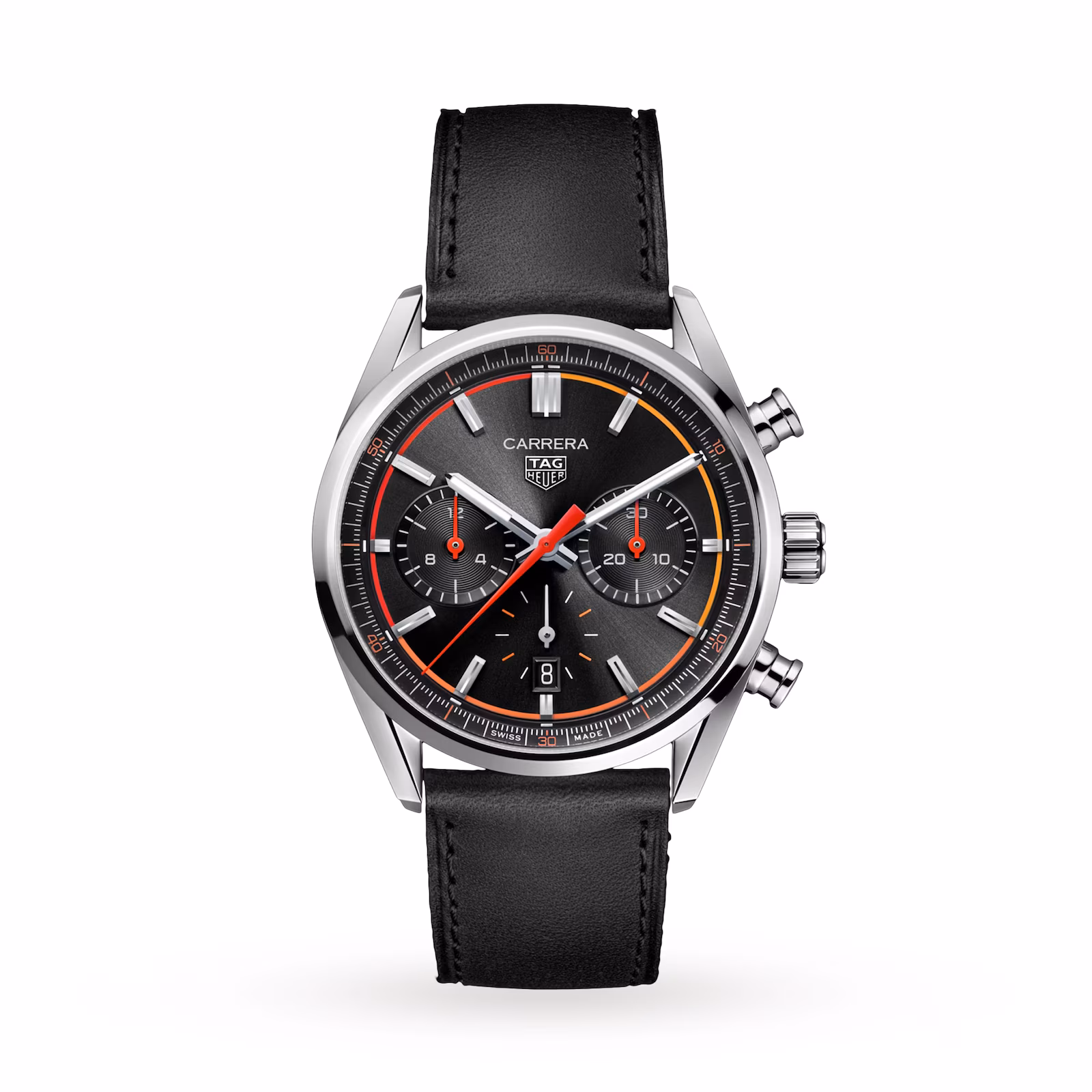 【7A Quality】TAG Heuer Carrera Chronograph 42mm Mens Watch Black CBN201C.FC6542
