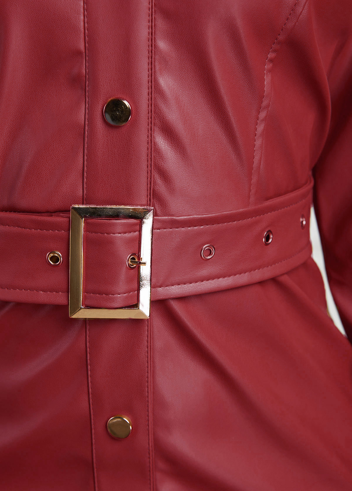 Belted Long Sleeve Bodycon Dress
