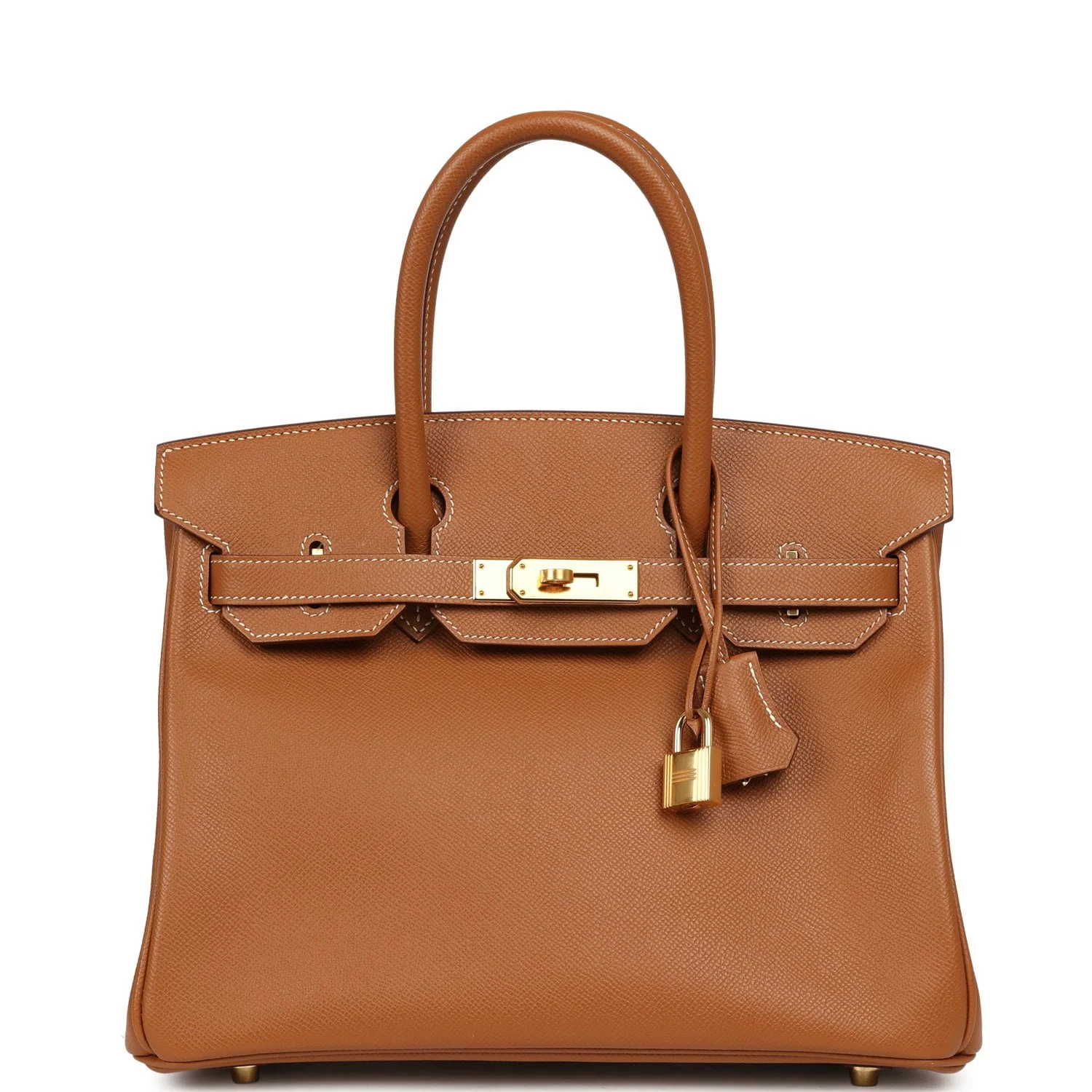 HERMÈS Birkin 30 Gold Epsom Gold Hardware