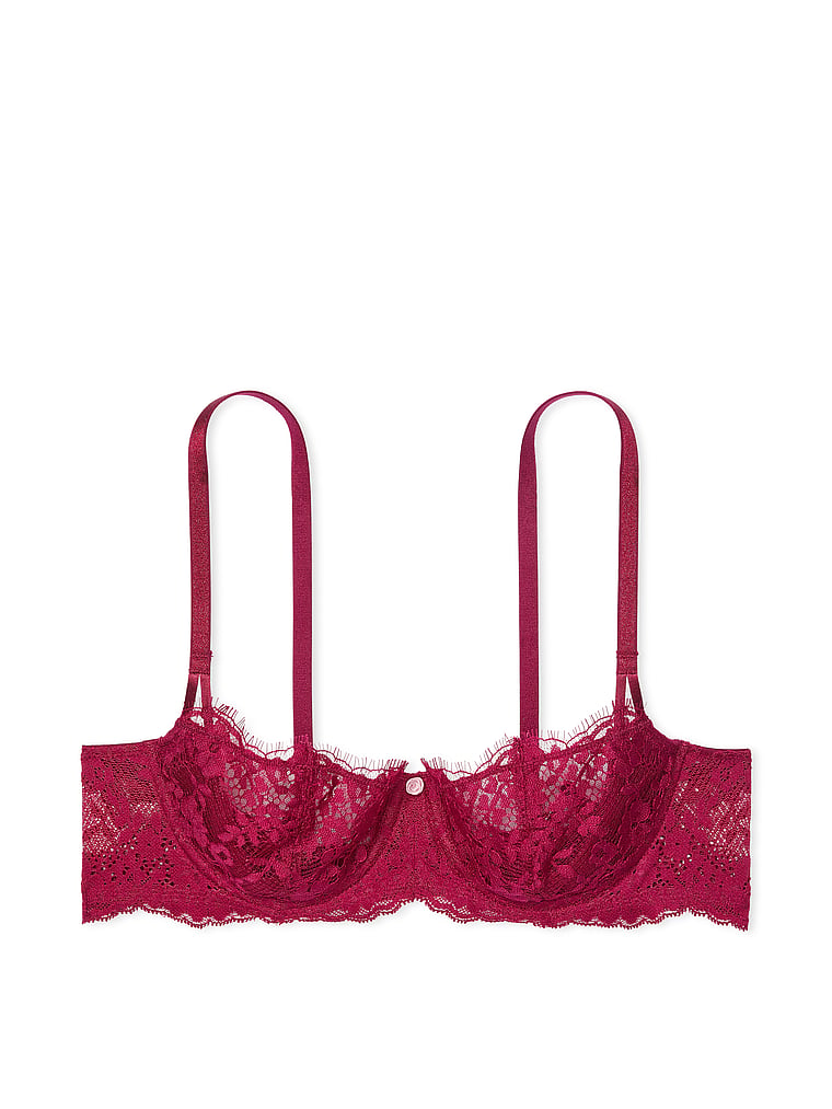 Dream Angels Wicked Unlined Lace Balconette Bra Lace