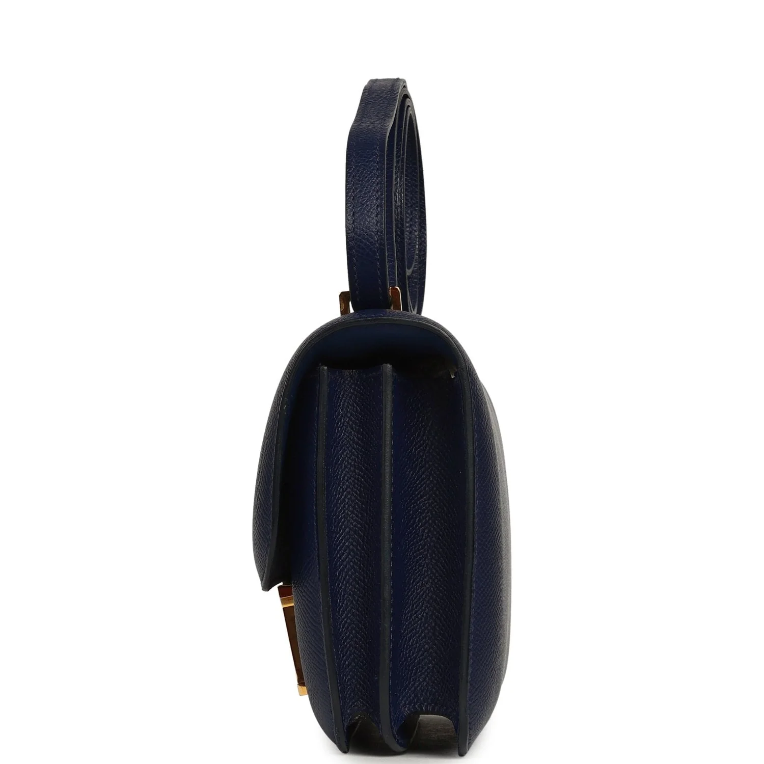 Hermes Constance Elan Bleu Indigo Epsom Gold Hardware