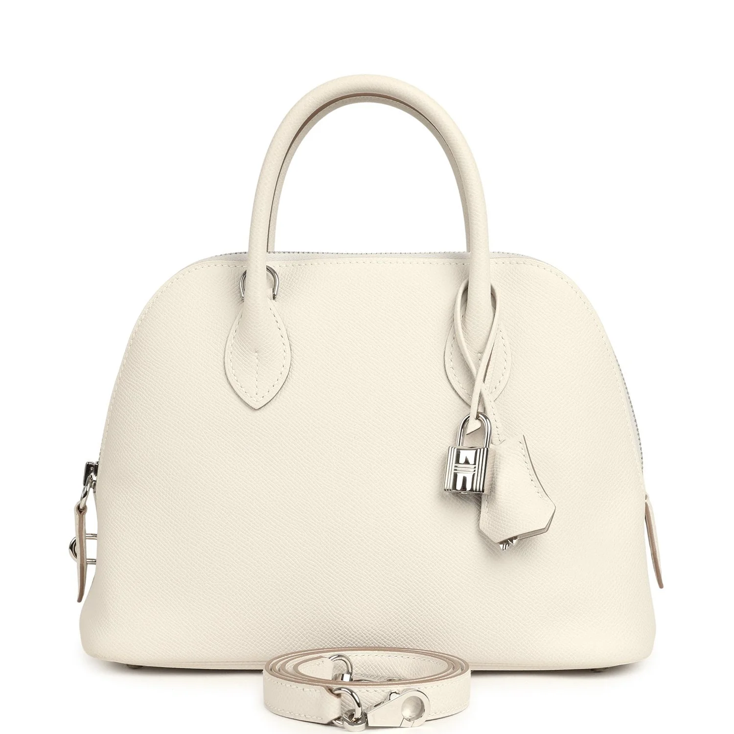 Hermes 1923 Bolide 25 Gris Pale Epsom Palladium Hardware