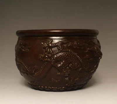 Old Chinese Bronze Incense Burner With Songyuelv Marked