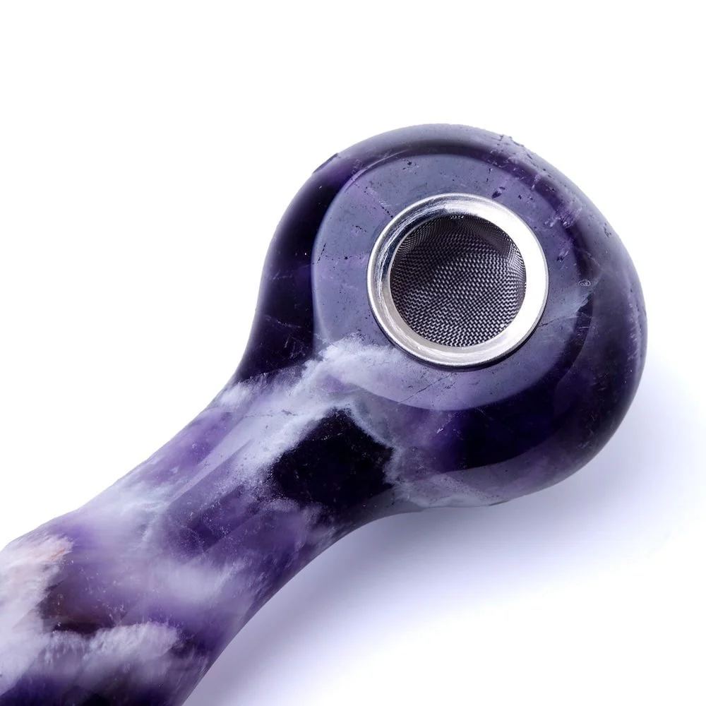 Gemstone Spoon Pipe
