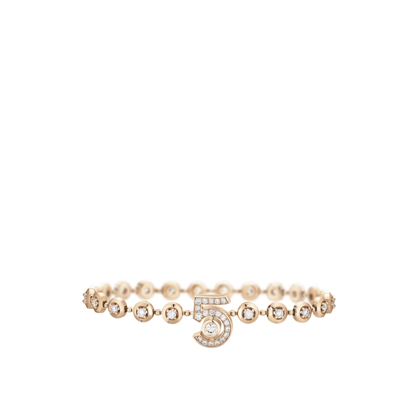 Eternal N°5 diamond line bracelet